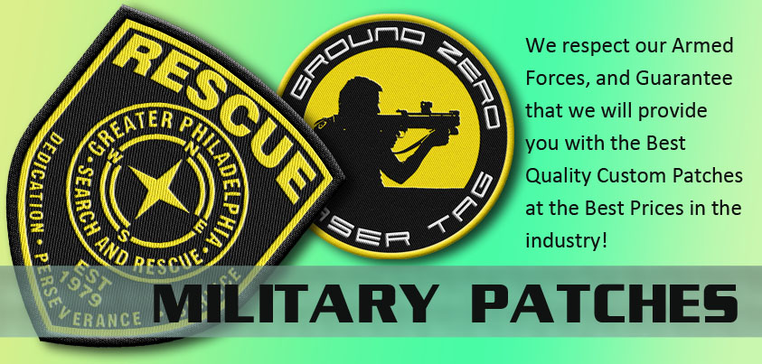 Military Patches from FactoryDirectPatches.com